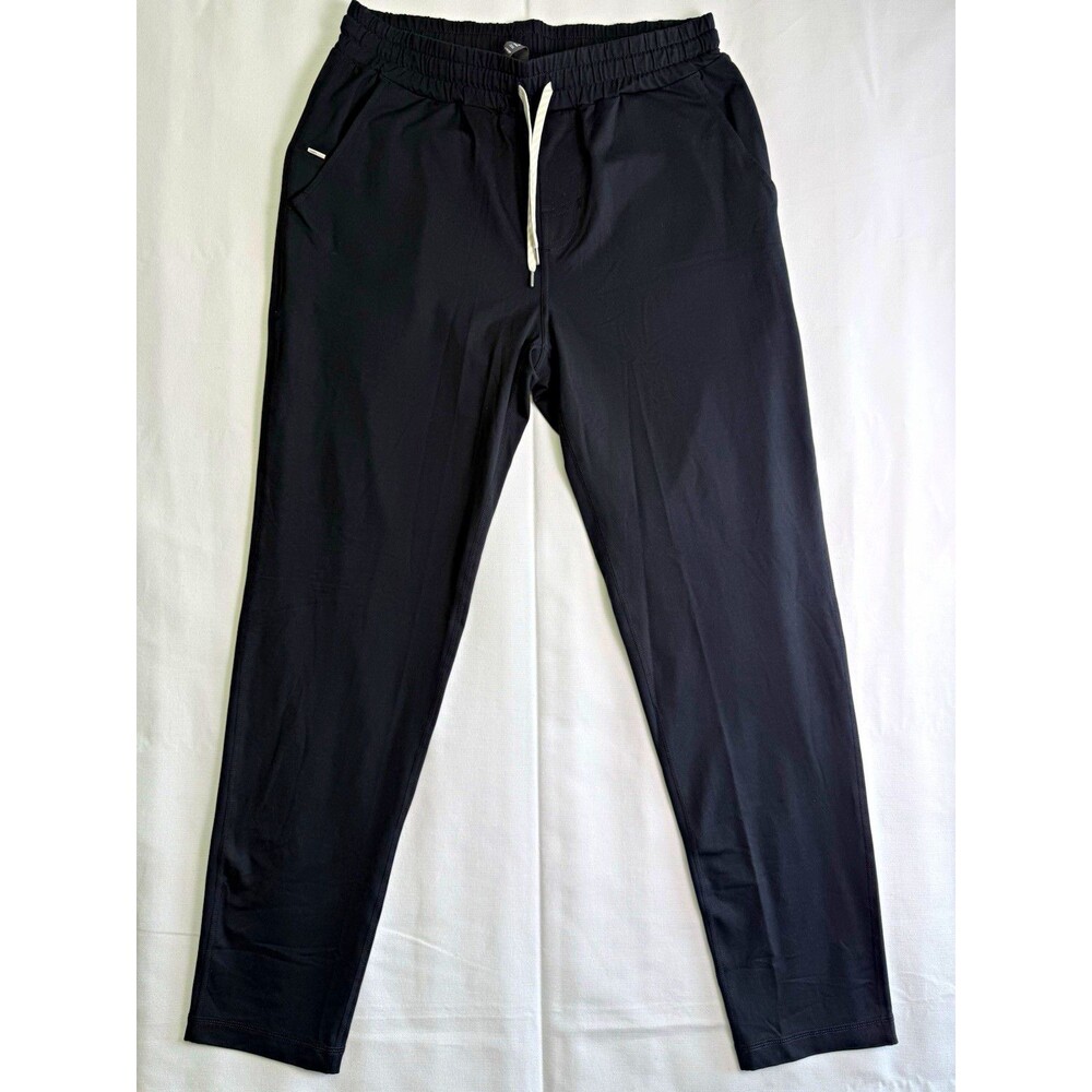 Vuori Men’s Black Jogger Activewear Pants XL Regular Drawstring Elastic Solid